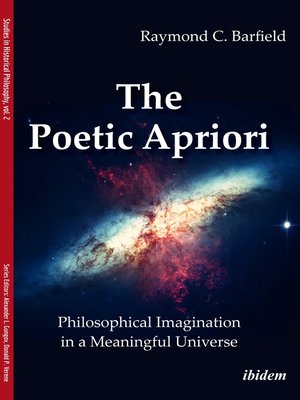 cover image of The Poetic Apriori